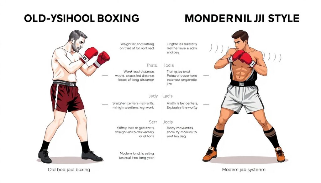 История одного удара: эволюция джеба от старой школы до современного бокса - иллюстрация