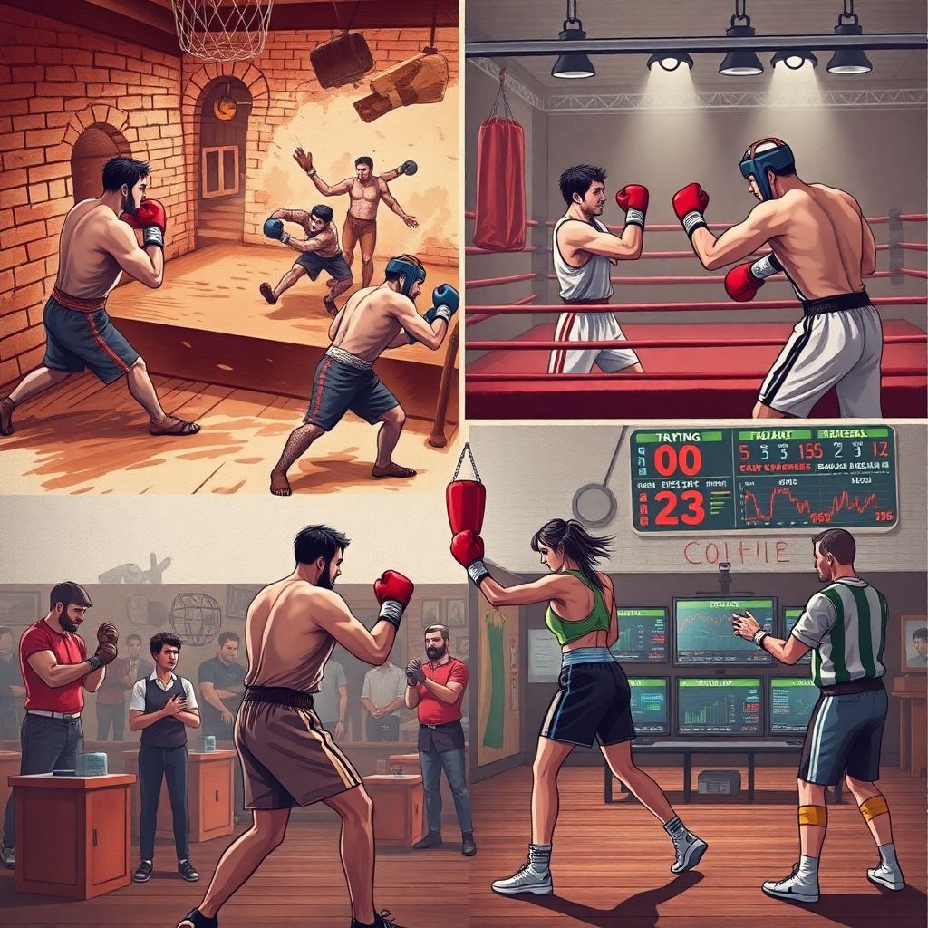 История и стиль бокса: путь от дворового боя до олимпийского ринга