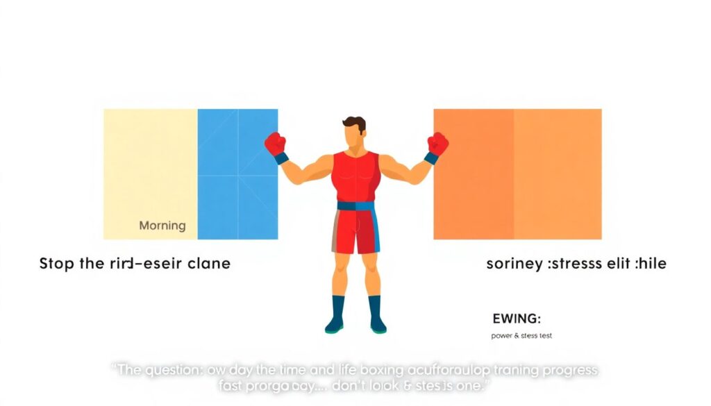 Утренняя или вечерняя тренировка: когда лучше боксировать для максимального прогресса - иллюстрация