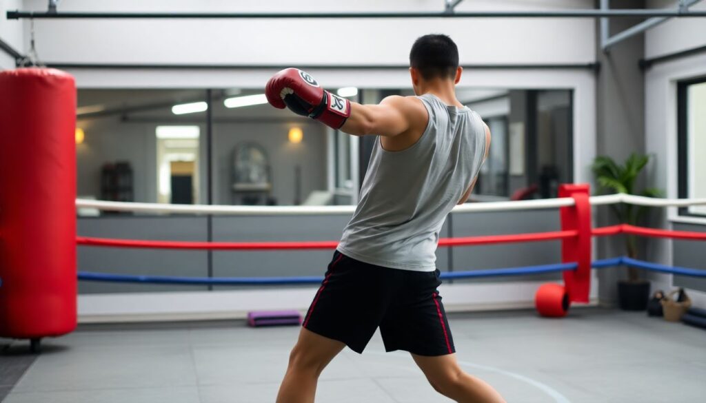 Домашний бокс: эффективная тренировка без ринга и мешка - иллюстрация