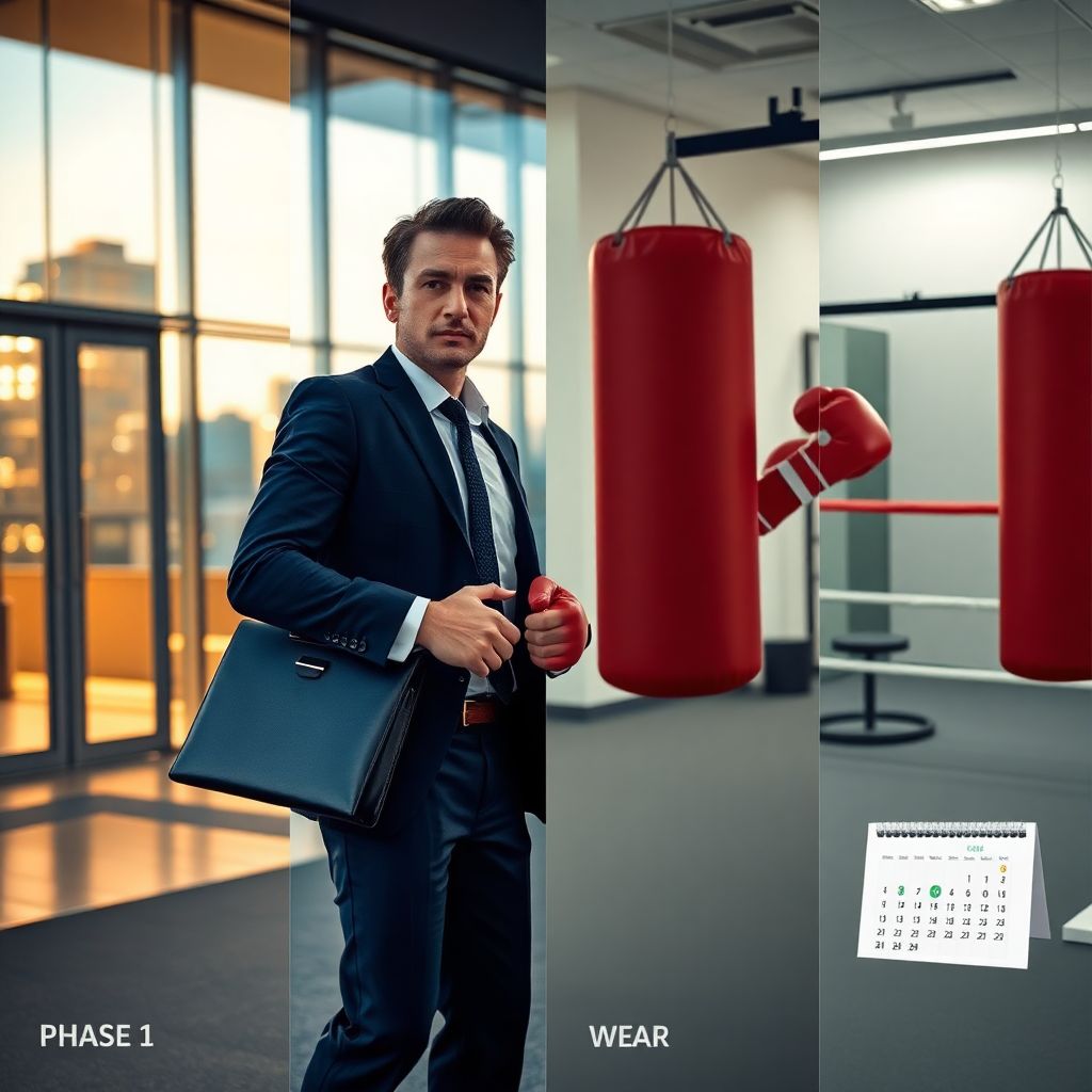 Как совмещать офисную работу и любительский бокс: план тренировок на 365 дней