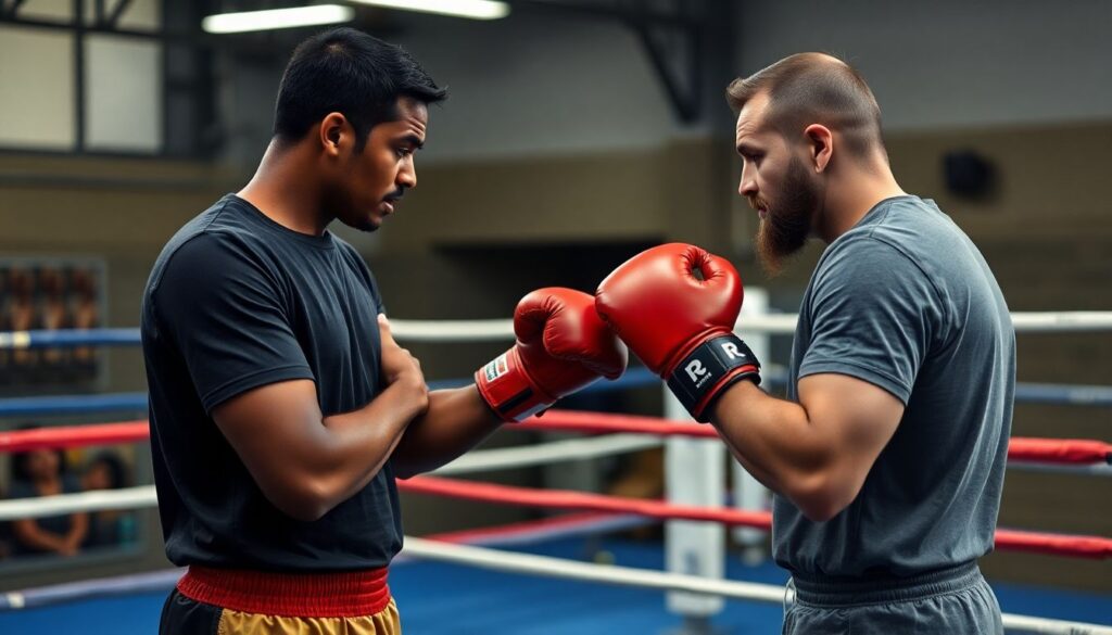 Психология ринга: как справиться со страхом удара и выходом на спарринг - иллюстрация